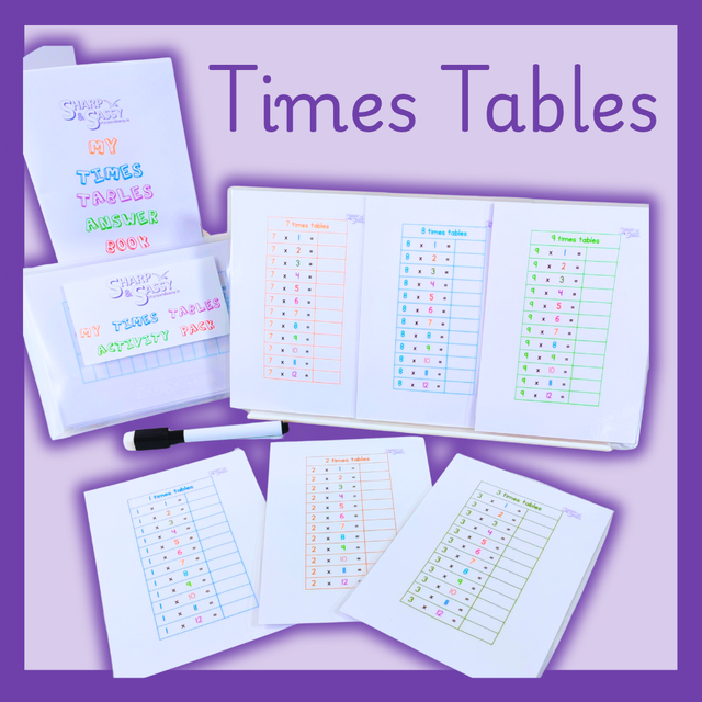 My Times Tables Activity Pack 