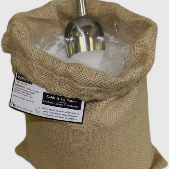 Fill your own bag - Aromatherapy Cold &amp; Flu Potion Bath Salts