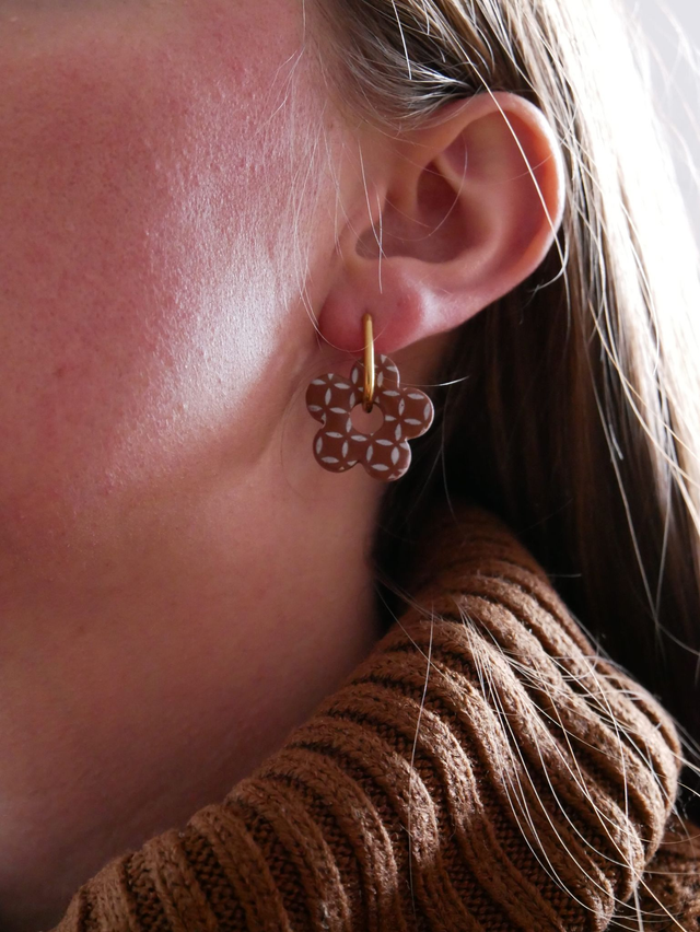 Romane - caramel à motifs