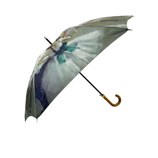 SOAKE Storm King Walking Stick Umbrella - Degas Ballet Lesson 