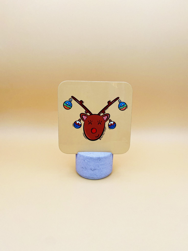 Reindeer coaster 