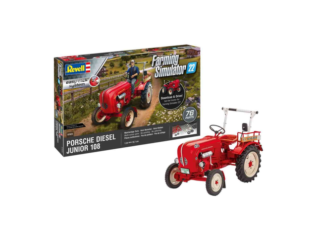 porsche diesel junior108 revell 07823 1/24
