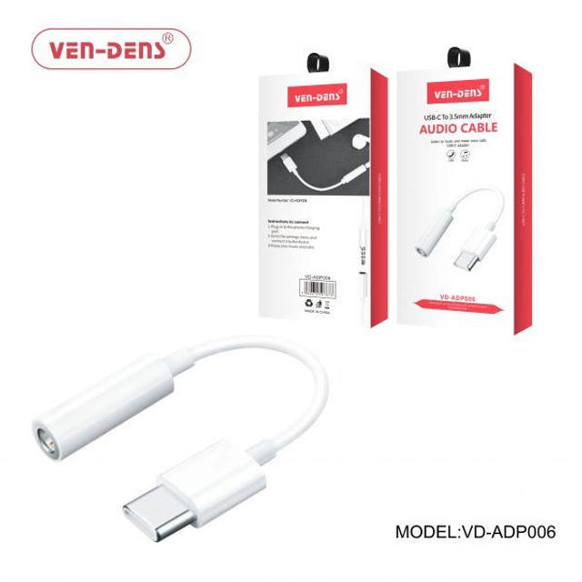 Type C To 3.5mm Connector Adaptor (Qty 10)