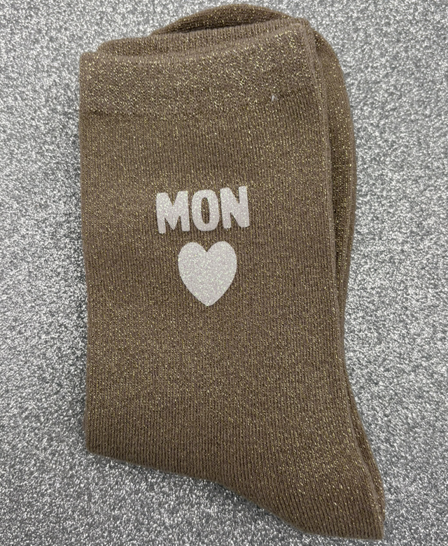 Chaussettes a paillettes mon <3 phospho