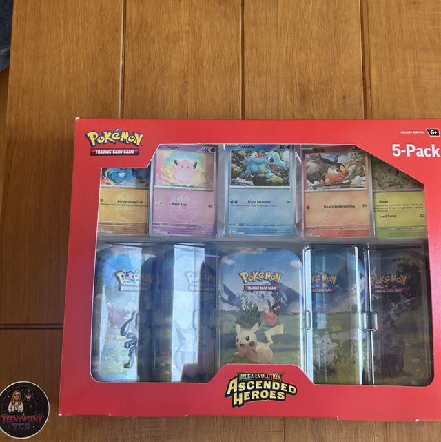 Ascended Heroes Costco Mini Tins (5-Pack)