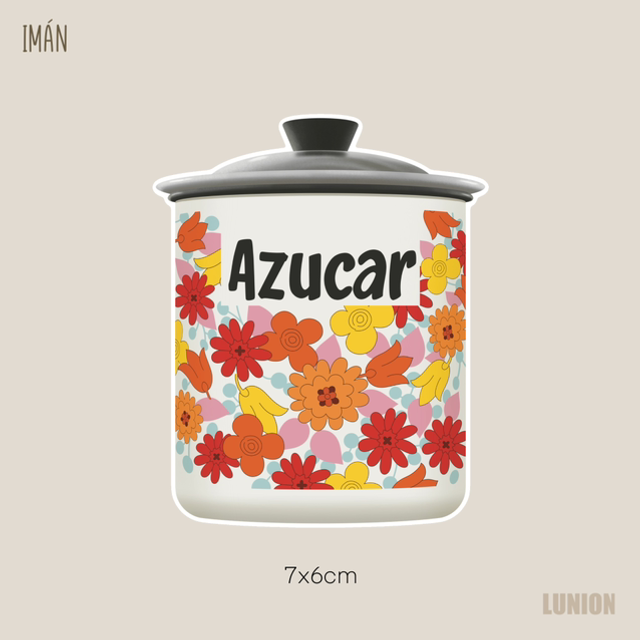 Imán Fantuzzi flores