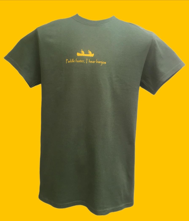 Paddle faster, I hear banjos