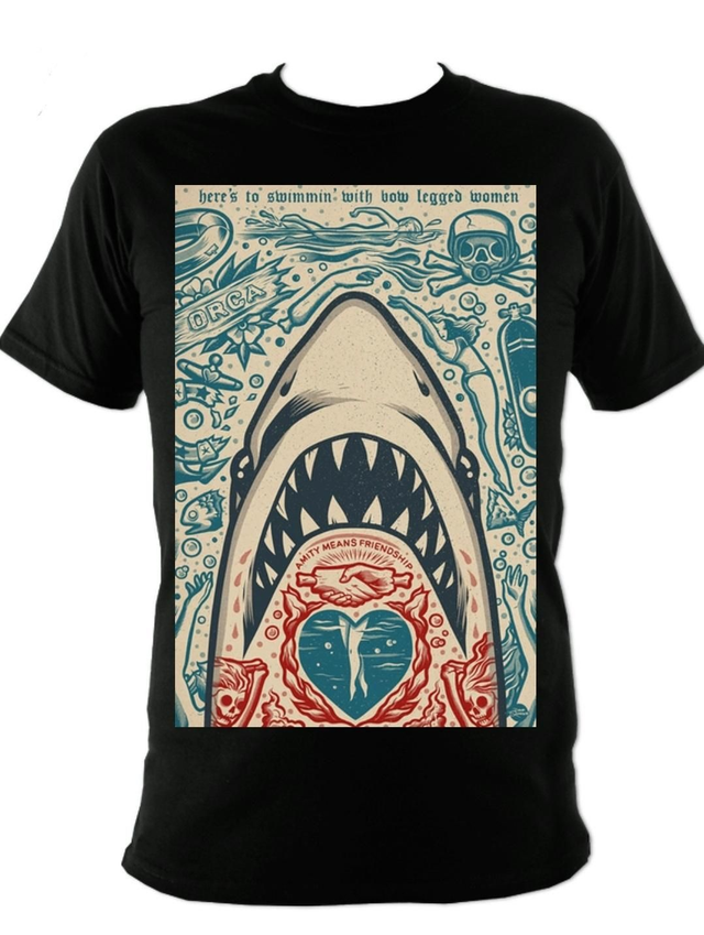 Jaws 'Bow Legged Women' T-shirt