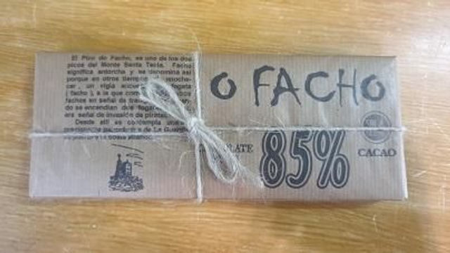 CHOCOLATE PURO 85 % CACAO " O FACHO "