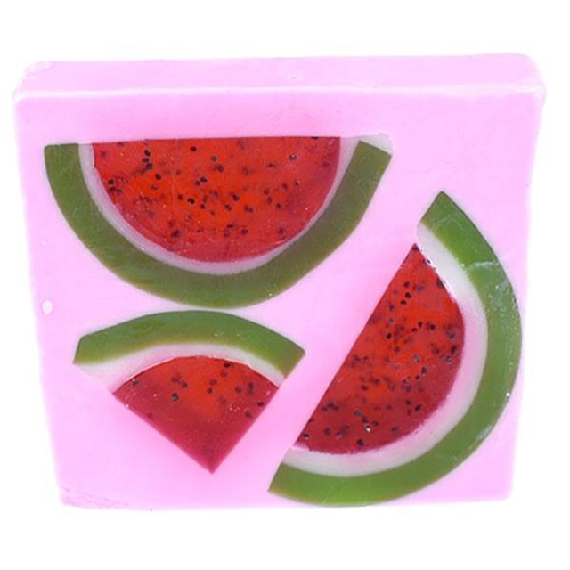 Watermelon sugar soap slice