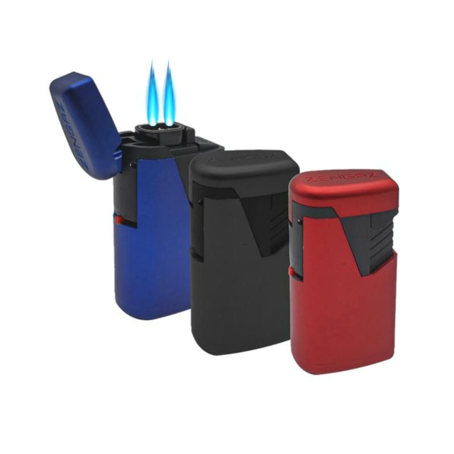 Maçarico Twin Jet ZENGAZ - Cores (2 chamas) - unidade