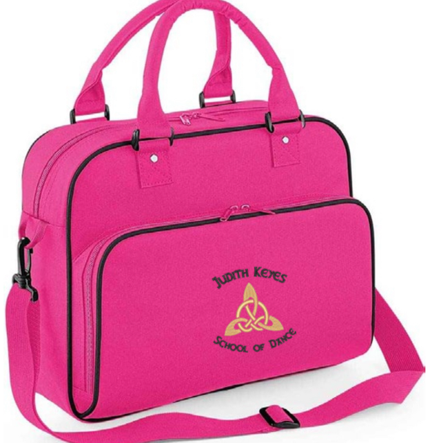 Personalised Irish Dancing School Bag in Pink 