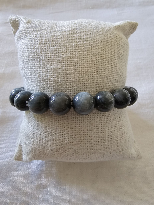 bracelet quartz œil de chat 10MM