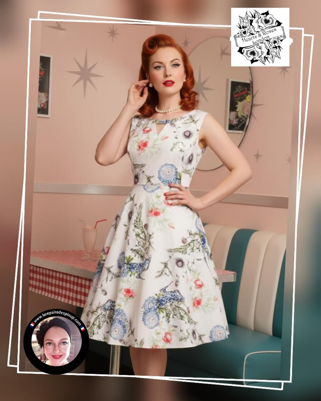 Robe Hearts &amp;Roses Cinderella in White T46