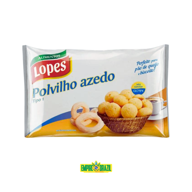 Polvilho Azedo / Sour Starch LOPES 500g