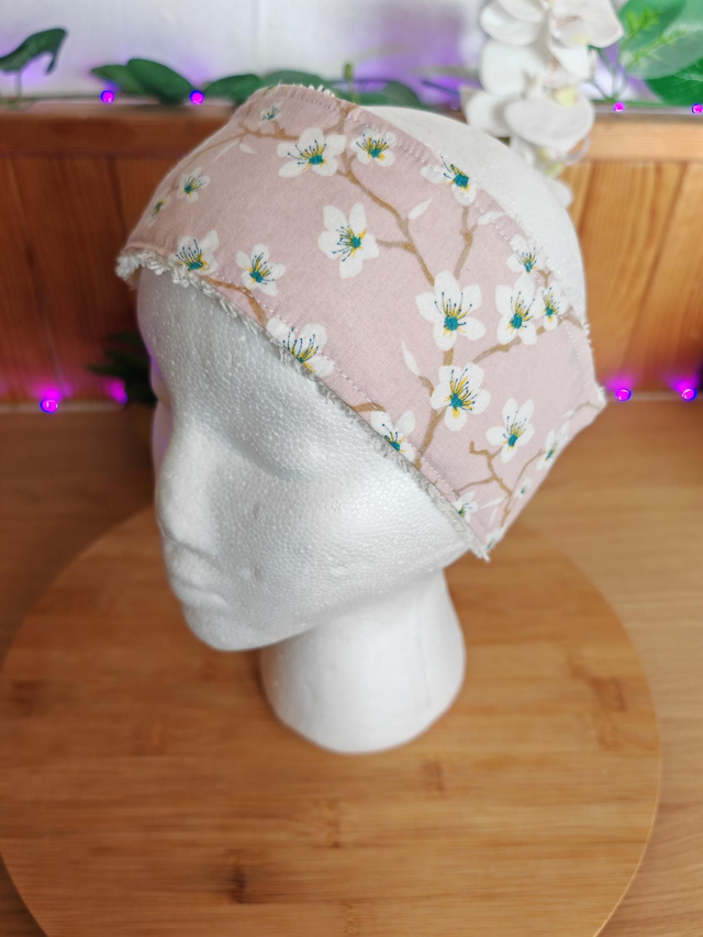 Bandeau de soin rose