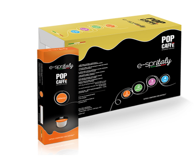 Capsule E-Spritaly Compatibili con macchine Caffitaly 100pz