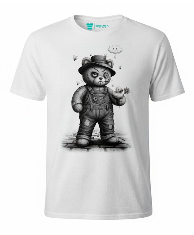 T-shirt Bisura Orsacchiotto di pezza