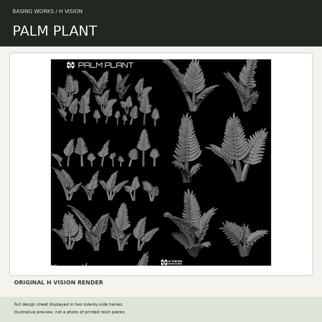 H Vision - Palm Plant