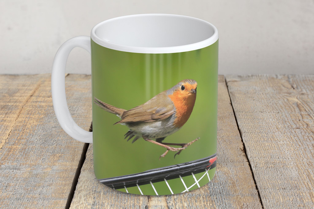 “Robby at Wimbledon” Mug  