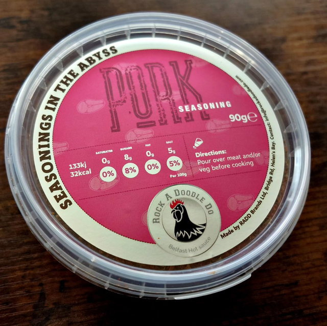  Seasonings in the Abyss (Pork Dry Rub)