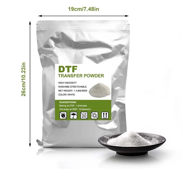 Poudre adhésive de transfert DTF thermofusible
