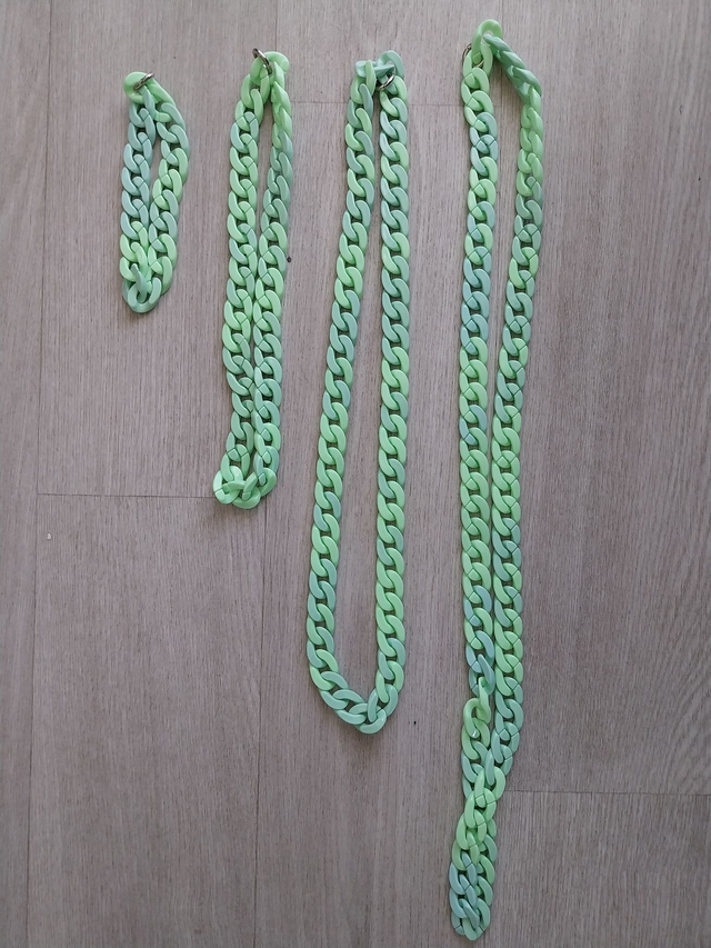 Chaîne de Téléphone Vert Pastel