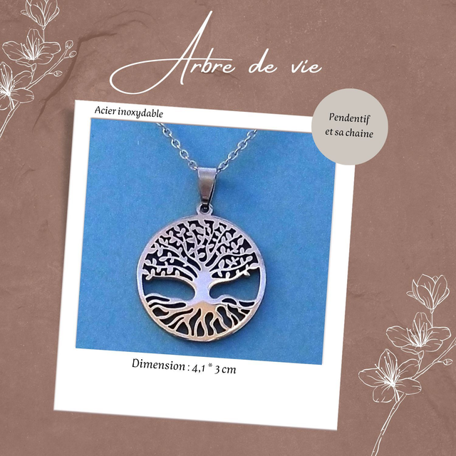 Pendentif Arbre de vie n°109