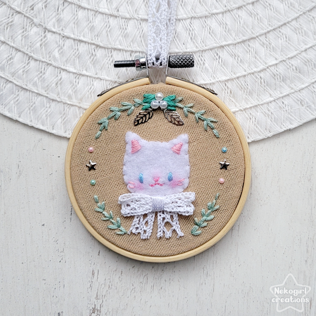 Mini Broderie - Chat