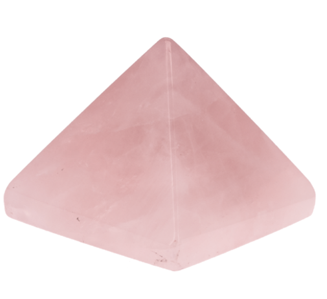 pyramide quartz rose