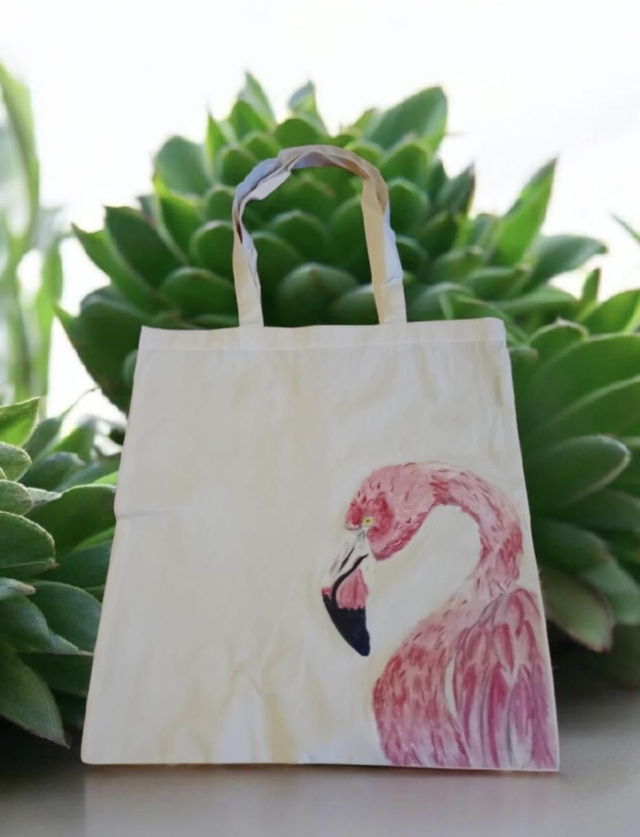 The Flamingo Tote Bag