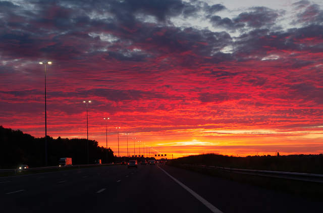A4 Snelweg - Photoprint Unframed