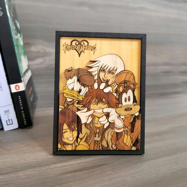 Mini Cuadro Kingdom Hearts