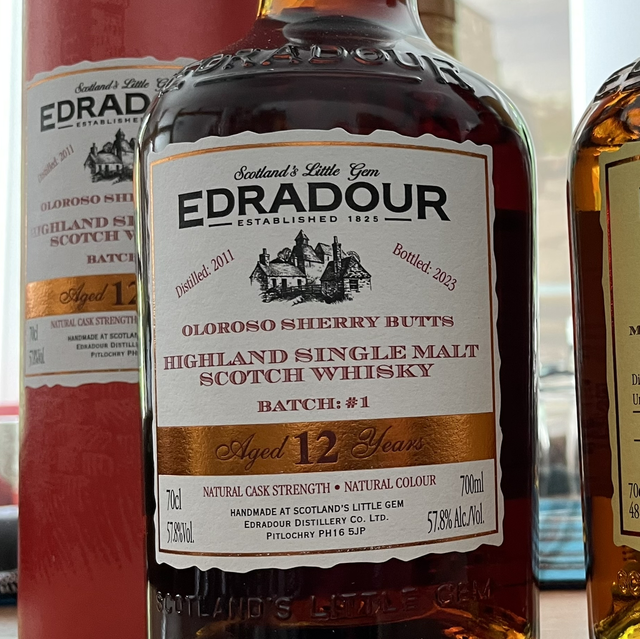 Edradour 12 Jahre Oloroso Cask Strength Batch #6
