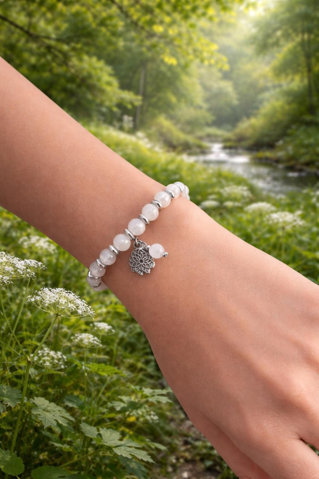 Bracelet Pierre de Lune - Douceur & Féminité