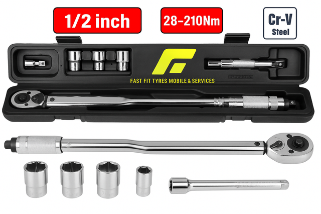 TORQUE WRENCH SOCKETS INCLUDED