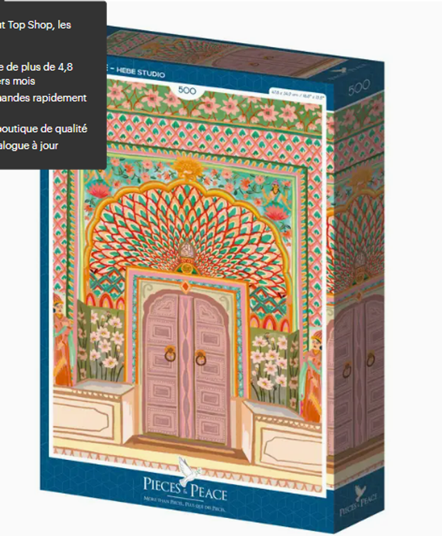 Puzzle 500 Pièces - Lotus Gate 