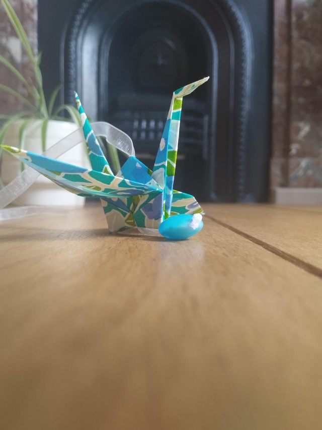 Suspension Origami – Grue de la Paix