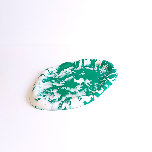 Plateau / vide-poche vert