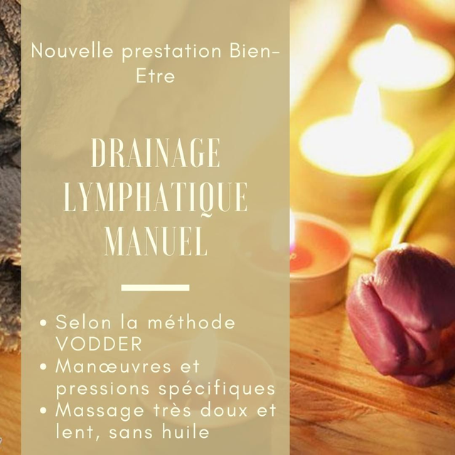 Massage lympho drainant 1h30