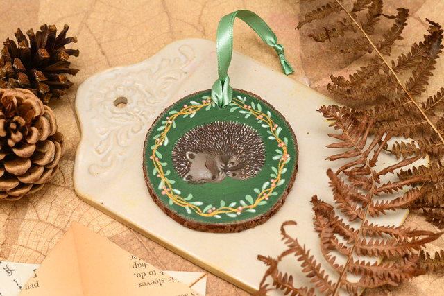 Hedgehog Ornament
