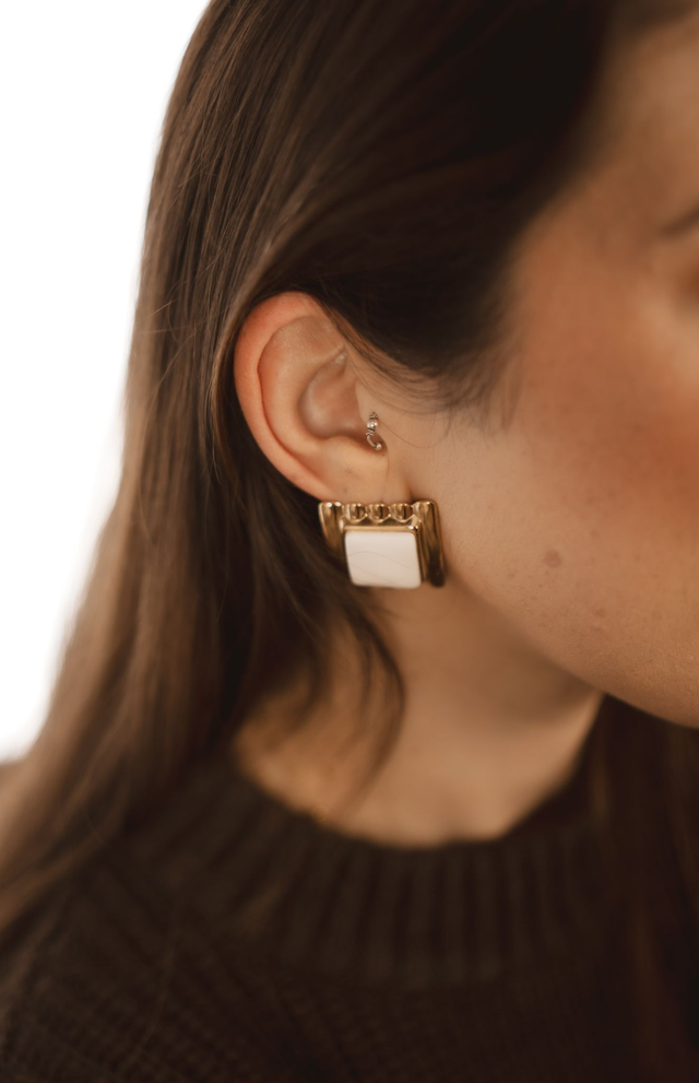 Polymer Clay Earrings ~ Lisa