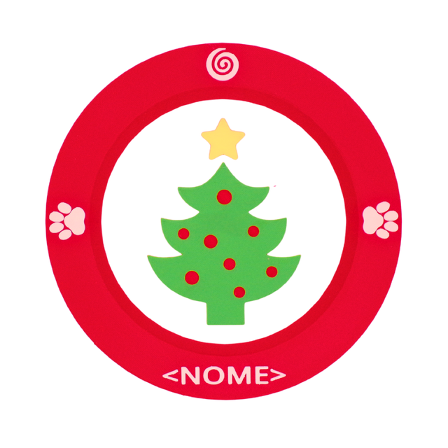 PORTACIOTOLA DI NATALE - 18 CM - ALBERO