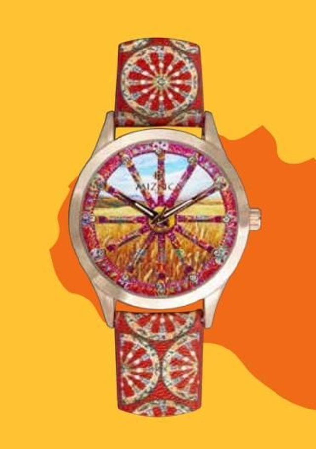 Orologio siciliano "ruota di carretto"