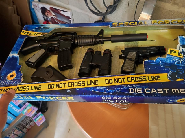 PANOPLIE POLICE METAL 