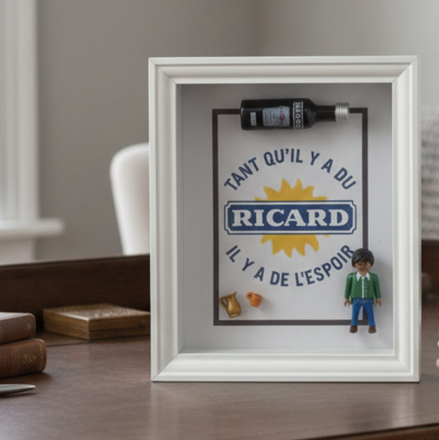 Cadre playmobil Ricard 
