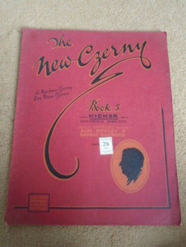 The New Czerny Book 5 Higher Piano sheet music