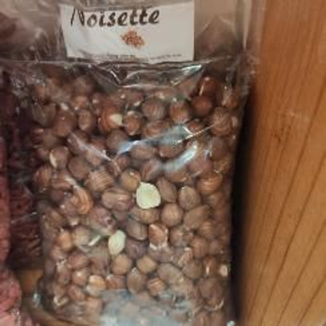 noisettes bio 500gr