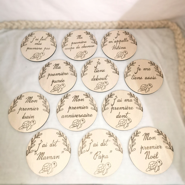 Panneaux photos &quot;mes premières fois&quot;