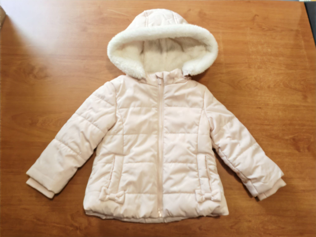 Blouson rose pale en 18 mois